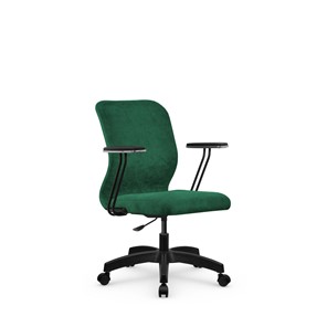 Кресло офисное SU-Mr-4/подл.110/осн.005 зеленый в Магадане