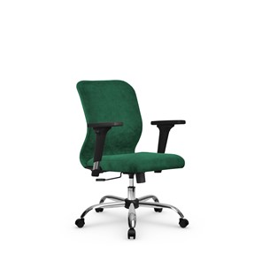 Компьютерное кресло SU-Mr-4/подл.200/осн.003 зеленый в Магадане