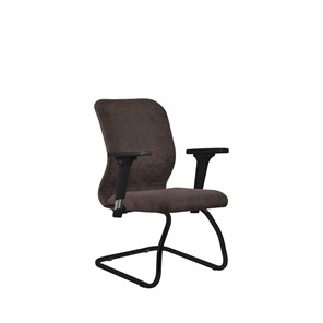 Офисное кресло SU-Mr-4/подл.200/осн.008 темно-коричневый в Магадане