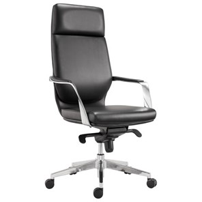 Кресло офисное BRABIX PREMIUM "Resonance EX-755", мультиблок, алюминий, экокожа, черное, 532487 в Магадане