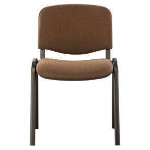 Офисный стул Brabix Iso CF-005 (черный каркас, ткань коричневая) 531973 в Магадане