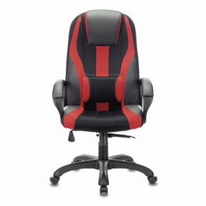 Компьютерное кресло Brabix Premium Rapid GM-102 (экокожа/ткань, черное/красное) в Магадане