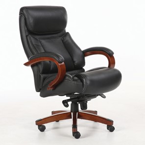 Компьютерное кресло Brabix Premium Infinity EX-707 (дерево, натуральная кожа, черное) 531826 в Магадане