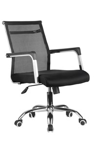 Кресло компьютерное Riva Chair 706Е (Черный) в Магадане