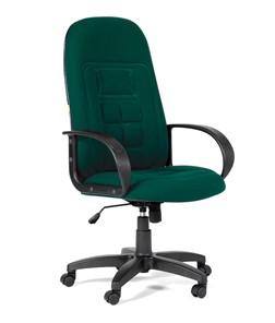 Кресло компьютерное CHAIRMAN 727 ткань ст., цвет зеленый в Магадане