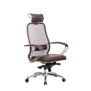 Кресло офисное Samurai SL-2.04, темно-коричневый в Магадане