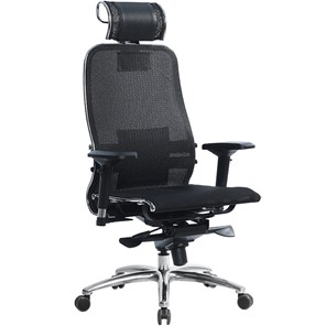 Офисное кресло Samurai S-3.04, черный плюс в Магадане