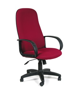 Офисное кресло CHAIRMAN 279 TW 13, цвет бордо в Магадане