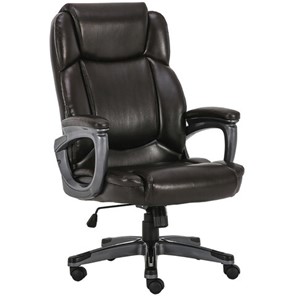 Офисное кресло Brabix Premium Favorite EX-577 (пружинный блок, рециклир. кожа, коричневое) в Магадане