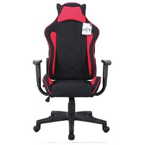Офисное кресло Brabix GT Racer GM-100 (подушка, ткань, черное/красное) в Магадане