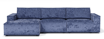 Угловой диван с оттоманкой Лофт 357х159х93 (НПБ/Тик-так) в Магадане