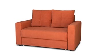 Прямой диван Комфорт 7 1400 ППУ+ЛАТЫ, широкий подлокотник в Магадане