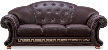 Раскладной диван Versace (3-х местный) коричневый 37 (VERSUS) в Магадане