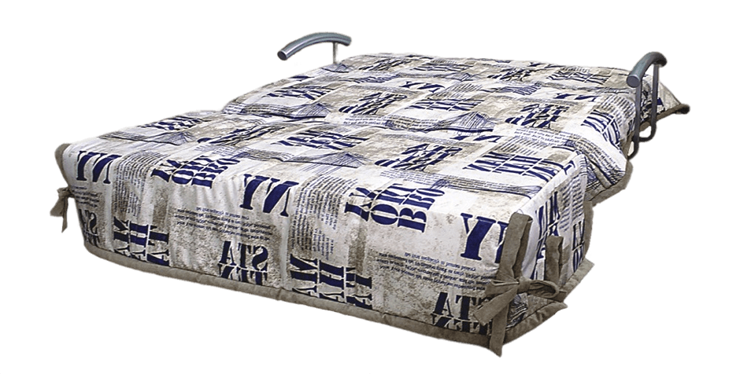Диван прямой Аккордеон без боковин, спальное место 1200 в Магадане - изображение 1