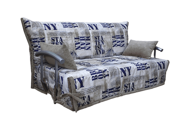 Прямой диван Аккордеон с боковинами, спальное место 1400 в Магадане - изображение 2
