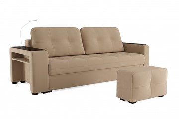 Прямой диван Smart 4(Б4-3т-Б3), Веллуто 05 в Магадане