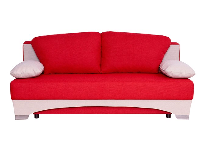 Прямой диван Нео 27 БД пружинный блок в Магадане - изображение 14