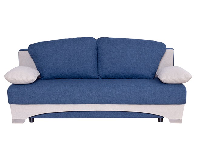Прямой диван Нео 27 БД пружинный блок в Магадане - изображение 13