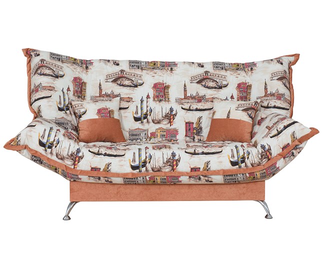 Прямой диван Нео 43 БД Пружинный Блок в Магадане - изображение 4