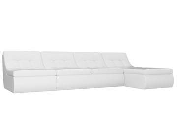 Модульный раскладной диван Холидей, Белый (экокожа) в Магадане