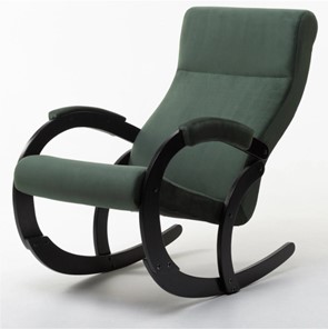 Кресло-качалка Корсика, ткань Amigo Green 34-Т-AG в Магадане