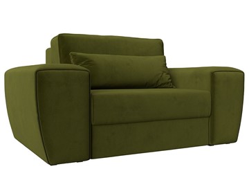 Кресло Лига-008, Зеленый (Микровельвет) НПБ в Магадане