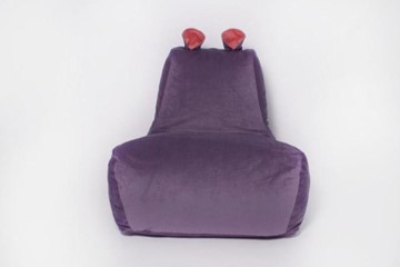 Кресло-мешок КлассМебель Бегемот сливовый в Магадане