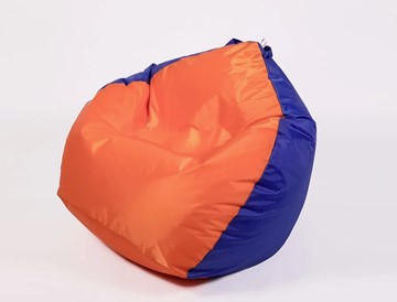 Кресло-мешок Кроха, оранжево-синий в Магадане