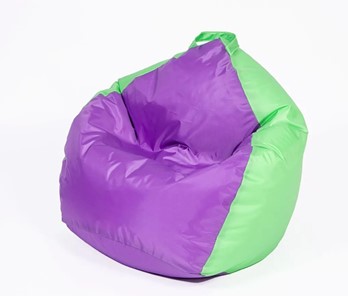 Кресло-мешок Кроха, салатово-фиолетовый в Магадане