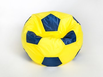 Кресло-мешок Мяч малый, желто-синий в Магадане