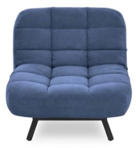 Кресло-кровать Абри опора металл (синий) в Магадане