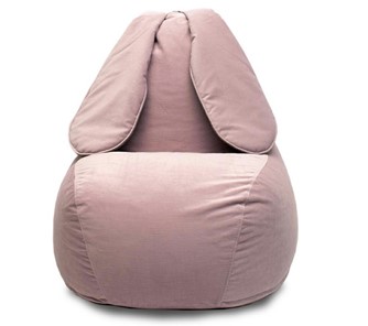 Кресло-игрушка КлассМебель Зайка (длинные уши), розовый в Магадане