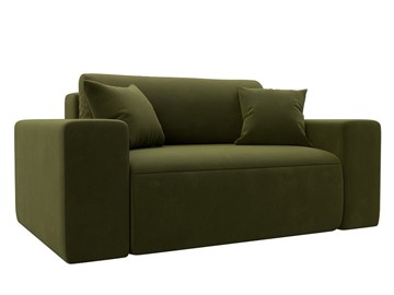 Кресло-кровать Лига-036, Зеленый (Микровельвет) в Магадане