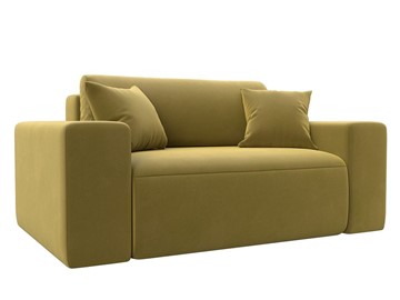 Кресло-кровать Лига-036, Желтый (Микровельвет) в Магадане