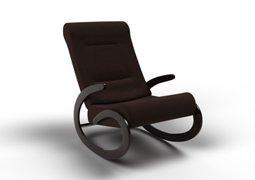 Кресло-качалка Мальта, ткань AMIGo шоколад 10-Т-Ш в Магадане