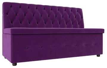 Прямой кухонный диван Вента, Фиолетовый (Микровельвет) в Магадане