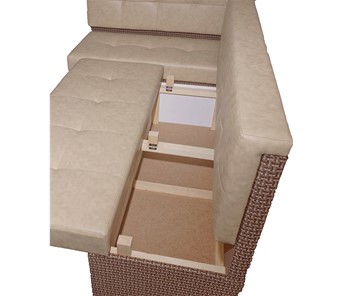 Кухонный угловой диван Нео КМ 3 с механизмом 2000*1110 в Магадане - предосмотр 6