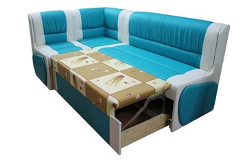 Кухонный угловой диван Квадро 4 со спальным местом в Магадане - предосмотр 2