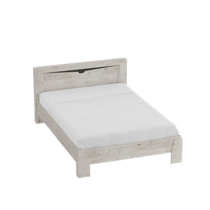 Кровать с основанием Соренто 1400, Дуб бонифаций в Магадане