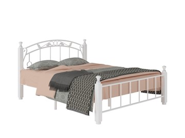 Кровать 2-спальная Гарда 5, 160х200, белая в Магадане