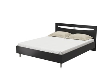 Кровать 2-спальная Umbretta, 160х200, черный в Магадане