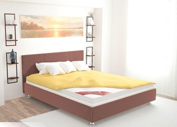Мягкая кровать Вена 140х200 (с основанием) в Магадане