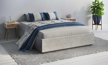 Кровать 2-спальная Scandinavia 200х200 с основанием в Магадане