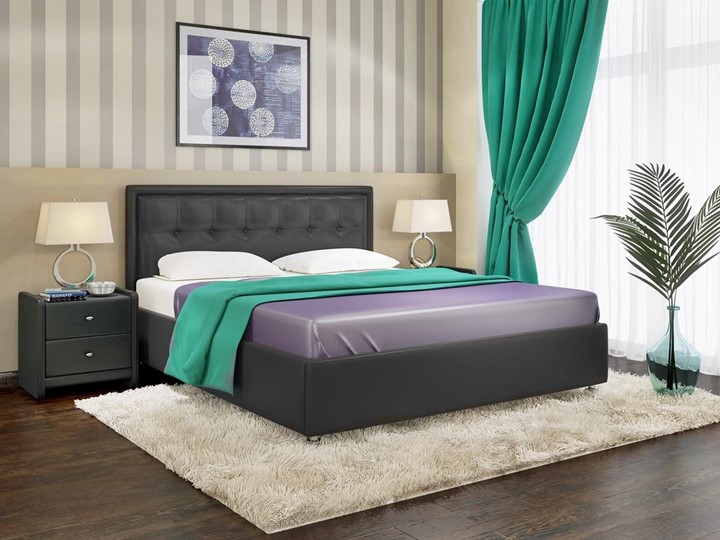 Кровать 2-спальная Amelia размер 180*200 с основанием в Магадане - изображение 4