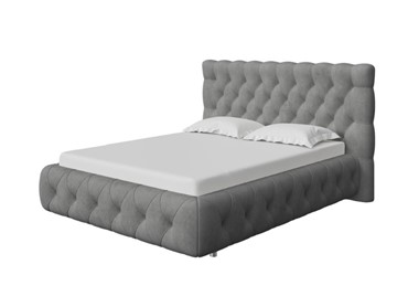 Двуспальная кровать Castello 160х200, Велюр (Лофти Серый) в Магадане
