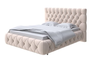 Спальная кровать Castello 160х200, Велюр (Ultra Суфле) в Магадане
