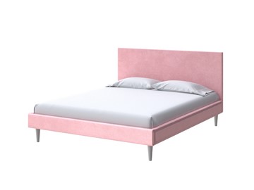 Кровать 2-спальная Proson Claro 160х200, Велюр (Casa Жемчужно-розовый) в Магадане
