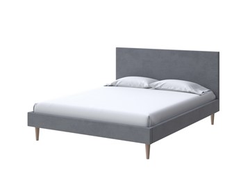 Кровать в спальню Proson Claro 160х200, Велюр (Ultra Мокрый асфальт) в Магадане