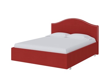 Кровать Classic 180х200, Велюр (Forest 13 Красный) в Магадане