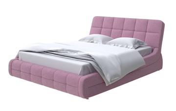Кровать в спальню Corso-6 140x200, Рогожка (Firmino Сакура) в Магадане